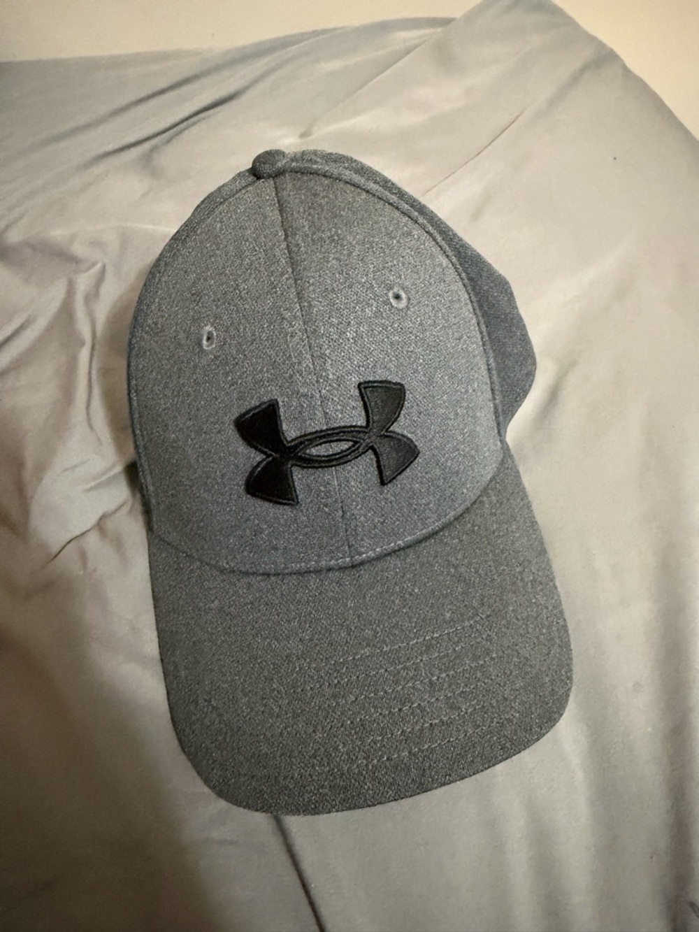 Under Armour Gray Hat with Black Logo